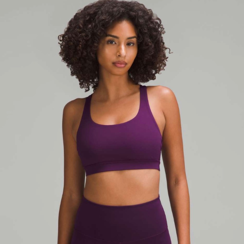 Lululemon Dark Purple Energy Bra